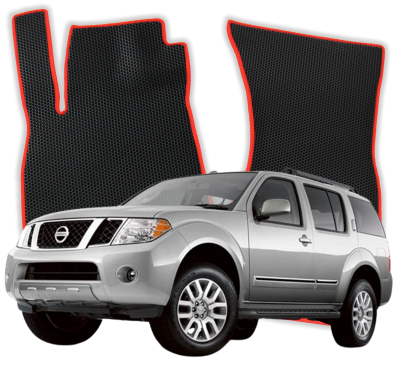 EVA bilmåtter til Nissan Pathfinder 7 Seater R51 3 gen SUV (2005-2014)