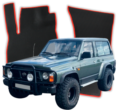 EVA bilmåtter til Nissan Patrol 5 Sæder Y60 4 gen SUV 3 døre (1987-1997)