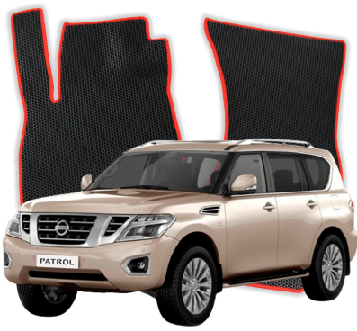 EVA bilmåtter til Nissan Patrol 5 Sæder Y62 6 gen SUV (2010-2024)