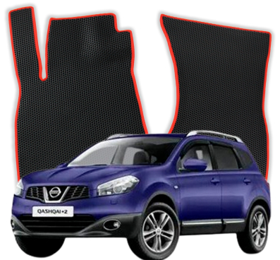 EVA bilmåtter til Nissan Qashqai +2 7 7 Sæder 1 gen SUV (2008-2014)