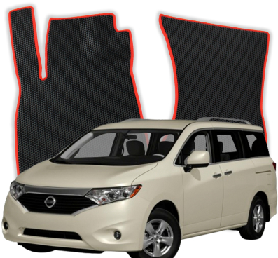 EVA bilmåtter til Nissan Quest 7 Seater RE52 4 gen Minivan (2011-2016)
