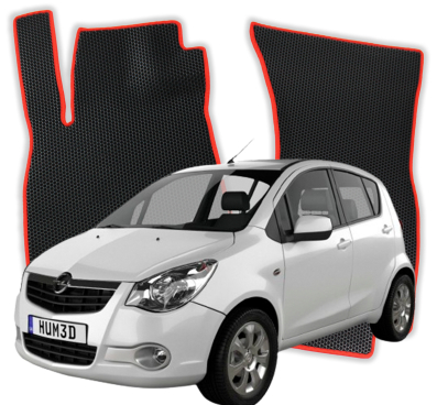 EVA bilmåtter til Opel Agila 1 gen Hatchback 5 døre (2000-2007)