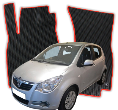 EVA bilmåtter til Opel Agila 2 gen Hatchback 5 døre (2008-2014)