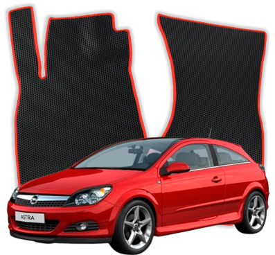 EVA bilmåtter til Opel Astra H Sport GTC 3 gen Coupé 3 døre (2004-2014)