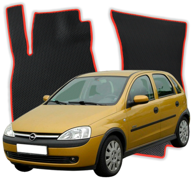EVA bilmåtter til Opel Corsa C 3 gen Hatchback 5 døre (2000-2006)