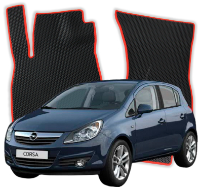 EVA bilmåtter til Opel Corsa D S07 gen Hatchback 5 døre (2006-2014)