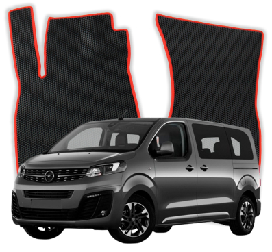 EVA bilmåtter til Opel Zafira Life 7 Seater 1 gen Minivan Lang (2019-2025)
