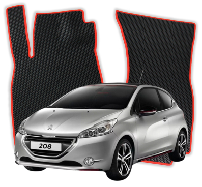 EVA bilmåtter til Peugeot 208 GTi 1 gen Hatchback 3 døre (2012-2019)