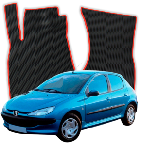 EVA bilmåtter til Peugeot 206 1 gen Hatchback 5 døre (1998-2009)