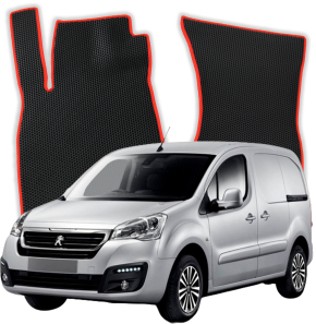 EVA bilmåtter til Peugeot Partner 3 sæder K9 3 gen Varevogn (2018-2025)