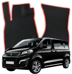 EVA bilmåtter til Peugeot Traveller 6 Sæder 3 gen Minivan (2016-2025)