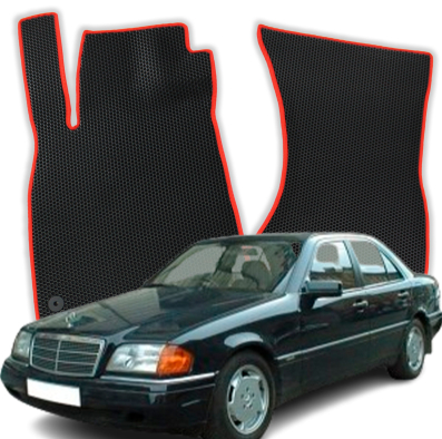 EVA bilmåtter til Mercedes-Benz C klasa W202 1 gen Sedan UK-version (1993-2000)