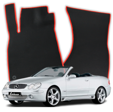 EVA bilmåtter til Mercedes-Benz CLK A209 2 gen Cabrio (2002-2009)