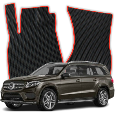 EVA bilmåtter til Mercedes-Benz GLS X166 1 gen SUV (2015-2019)