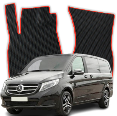 EVA bilmåtter til Mercedes-Benz V W447 3 gen Minivan Ekstra Lang (2014-2025)