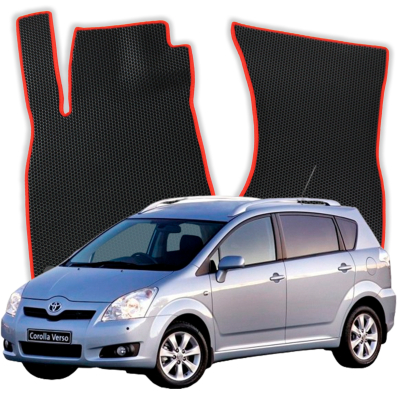 EVA bilmåtter til Toyota Corolla Verso 7 Seater 2 gen Minivan (2004-2009)