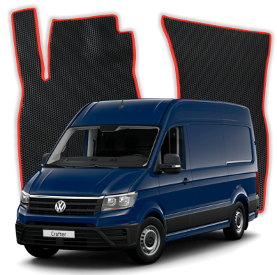EVA bilmåtter til Volkswagen Crafter 2 sæder 2 gen Varevogn 2 døre (2016-2024)