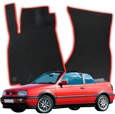EVA bilmåtter til Volkswagen Golf MK3 3 gen Cabrio (1991-1998)
