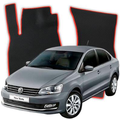 EVA bilgummimåtter OMEVO til Volkswagen Polo / Vento 5 gen Sedan (2009-2017)