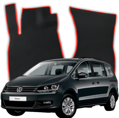 EVA bilmåtter til Volkswagen Sharan 5 Sæder 7N 2 gen Minivan (2010-2022)