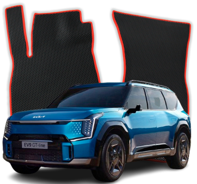 EVA bilmåtter til Kia EV9 6-sæders 1 gen SUV (2023-2025)