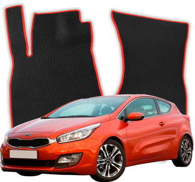 EVA bilmåtter til Kia ProCeed 2 gen Hatchback 3 døre (2012-2018)