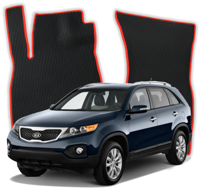 EVA bilmåtter til Kia Sorento 5 Sæder XM 2 gen SUV (2009-2014)
