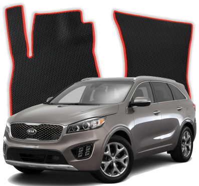 EVA bilmåtter til Kia Sorento 7 Seater UM 3 gen SUV (2014-2020)