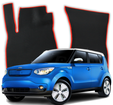 EVA bilmåtter til Kia Soul EV PS 2 gen Hatchback 5 døre (2014-2019)