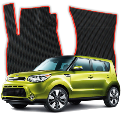 EVA bilmåtter til Kia Soul PS 2 gen Hatchback 5 døre (2013-2019)