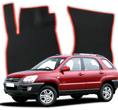 EVA bilmåtter til Kia Sportage 2 gen SUV (2004-2010)