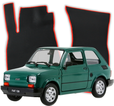 EVA bilmåtter til Fiat 126 1 gen Hatchback 3 døre (1973-2000)