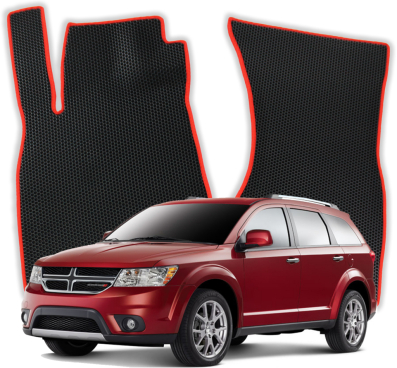 EVA bilmåtter til Dodge Journey 5 Sæder 1 gen SUV (2008-2020)