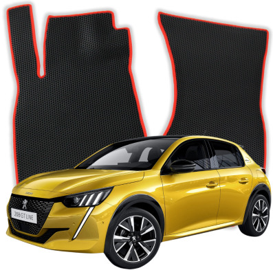EVA bilmåtter til Peugeot 208 Allure 2 gen Hatchback 5 døre (2019-2025)