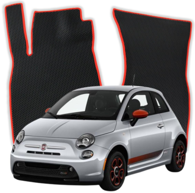 EVA bilmåtter til Fiat 500 1 gen Hatchback 3 døre (2007-2023)