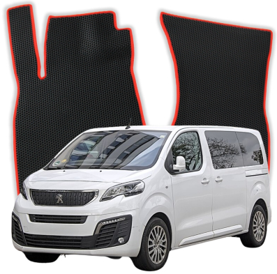 EVA bilmåtter til Peugeot Traveller 8 Sæder 3 gen Minivan (2016-2025)