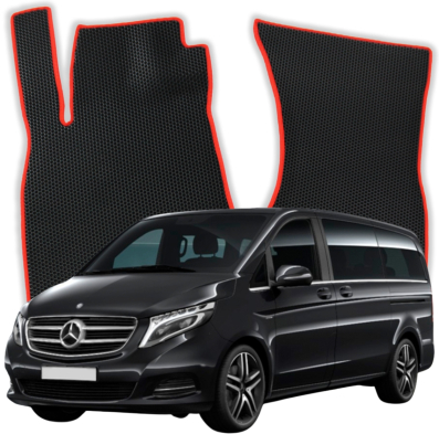 EVA bilmåtter til Mercedes-Benz V W447 3 gen Minivan Lang (2014-2025)