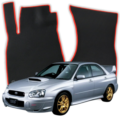 EVA bilmåtter til Subaru Impreza WRX GD 2 gen Sedan (2000-2007)