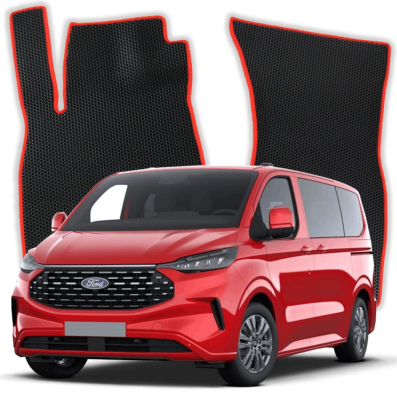 EVA bilmåtter til Ford Transit Custom 9-personers 2 gen varevogn 5-dørs (2023-2025)