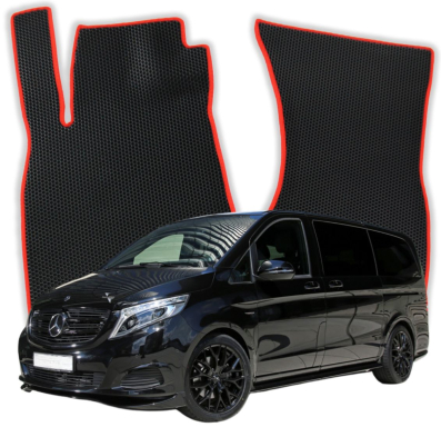 EVA bilmåtter til Mercedes-Benz V-Klasse 7-sæders V250d 3 gen Minivan 5-dørs (2015–2025)