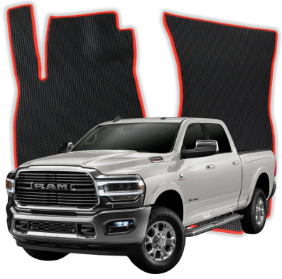 EVA bilmåtter til Dodge Ram 2500 6-personers Crew Cab 5 gen Pick-up 4 døre (2019–2025)