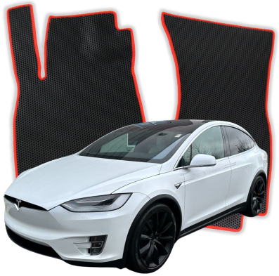EVA bilmåtter til Tesla Model X Long Range 5-sæders 1 gen SUV (2015–2025)