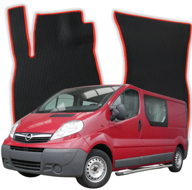 EVA bilmåtter til Opel Vivaro 5 Sæder A 1 gen minivan (2001–2015)