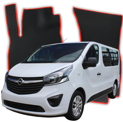 EVA bilmåtter til Opel Vivaro 5 Sæder B 2 gen Minibus (2014–2019)