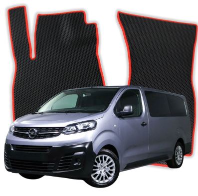 EVA bilgummimåtter OMEVO til Opel Vivaro 9 Sæder C 3 gen Minivan (2019-2025)