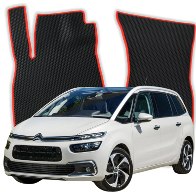 EVA bilmåtter til Citroën Grand C4 SpaceTourer 7 Seater 2 generationer Minivan (2013-2022)