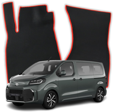 EVA bilgummimåtter OMEVO til Toyota ProAce Verso Version med bord Long VIP 1 gen Van (2016-2025)