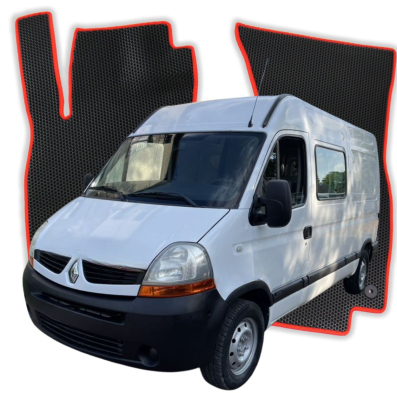 EVA bilmåtter til Renault Master 3 sæder brygadówka 2 generationer Varevogn (1997-2010)