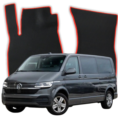 EVA bilgummimåtter OMEVO til Volkswagen Transporter Caravelle 9 Sæder T6.1 6 gen Varevogn 5 døre (2015-2025)