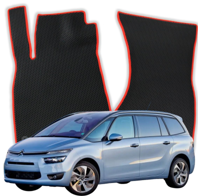 EVA bilgummimåtter OMEVO til Citroën C4 Grand Picasso 5 Sæder 2 generationer Minivan (2013-2022)